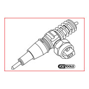 KS Tools Montagehülsen-Satz Pumpe-Düse, 6-teilig-5