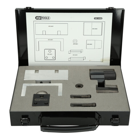 KS Tools motorinstel gereedschap set voor Ford / Volvo, 10 dlg.