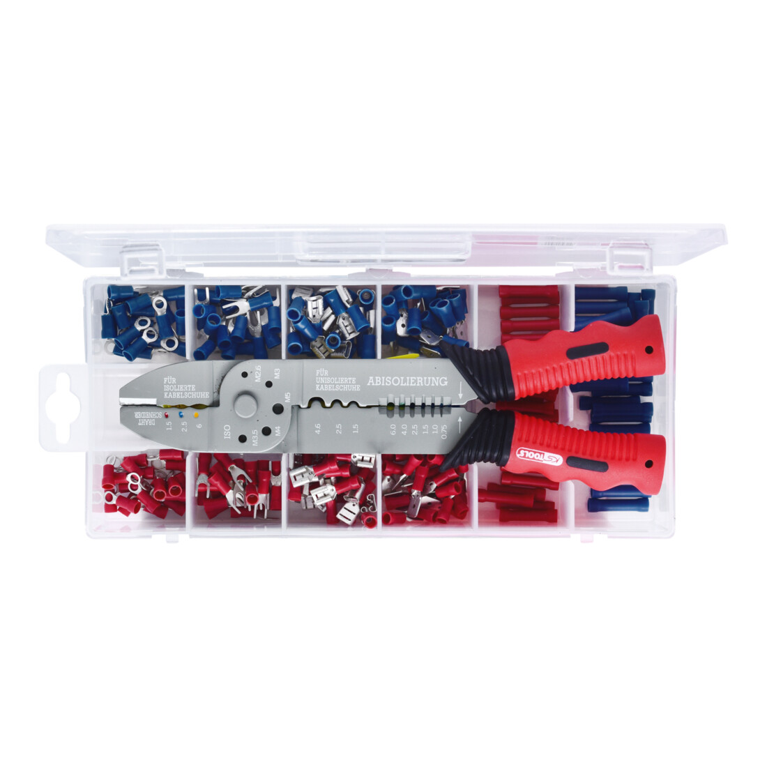 KS Tools multifunctionele krimptang set, 271 stuks