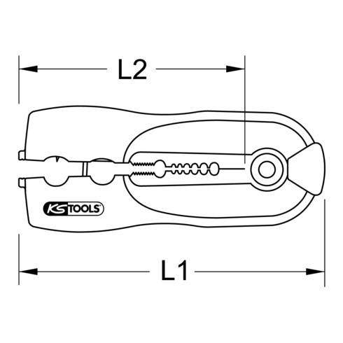 KS Tools Multifunktions-Abisolierwerkzeug, 0,2-0,8mm