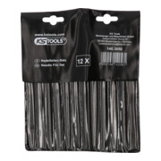 KS Tools naaldvijlenset met kunststof handvat, 12 stuks-1