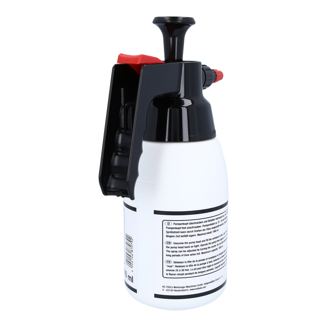 KS Tools Nebulizzatore a pompaggio per detergente freni, 1l