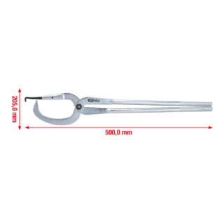 KS Tools NFZ-Bremsfederzange, 500mm