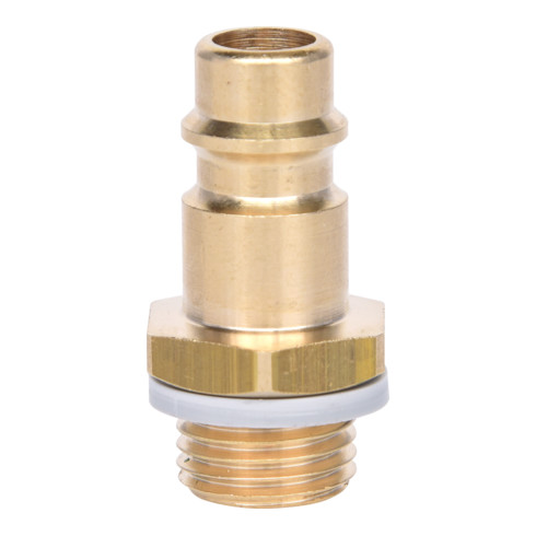 KS Tools Nipplo a innesto in ottone con filettatura maschio