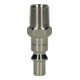 KS Tools Nipplo a spina in metallo, AG 1/4", 44mm-3