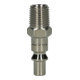 KS Tools Nipplo a spina in metallo, AG 1/4", 45mm-1