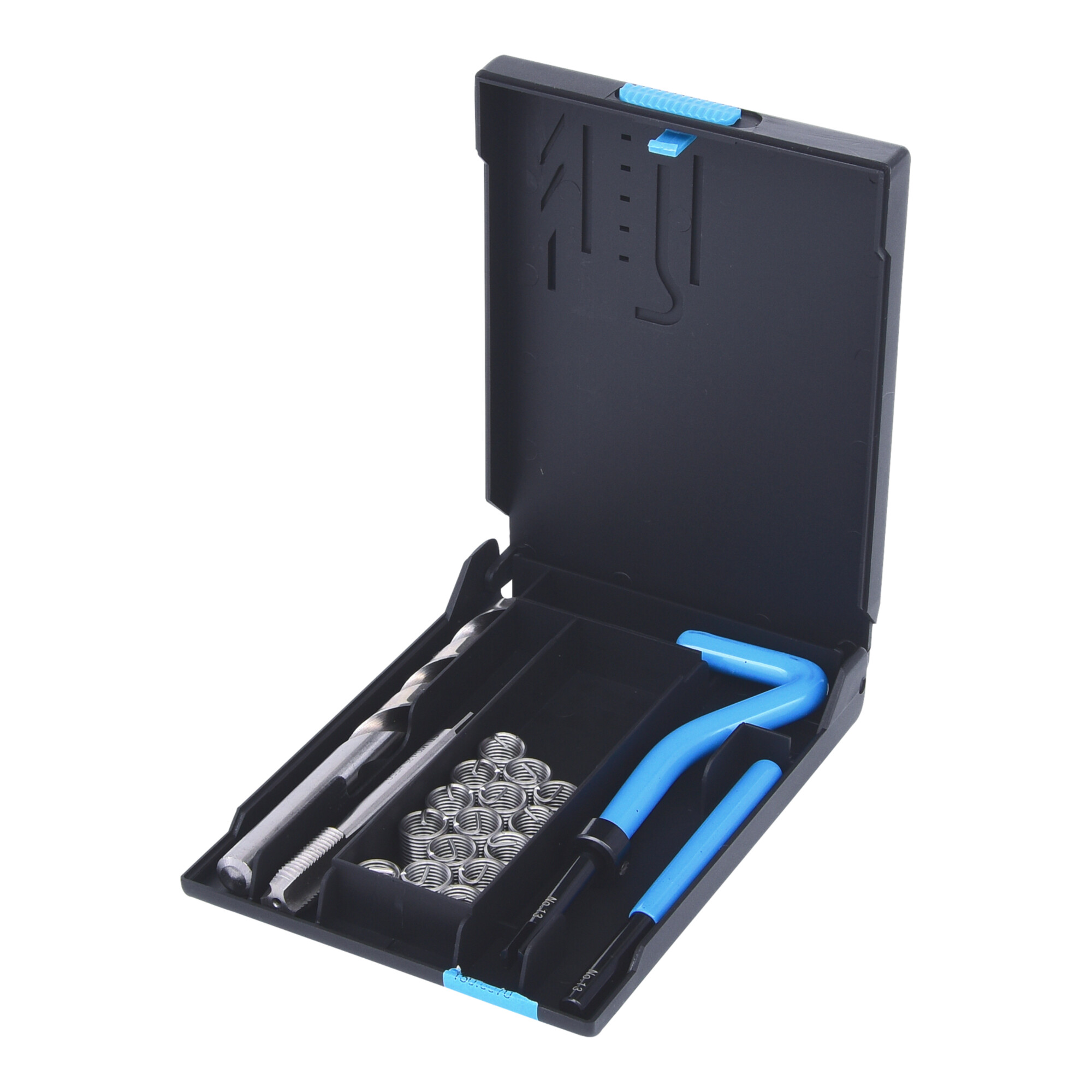 KS Tools Nirostahl Gewinde-Reparatur-Satz M10x1,25x13,8mm, 19-teilig