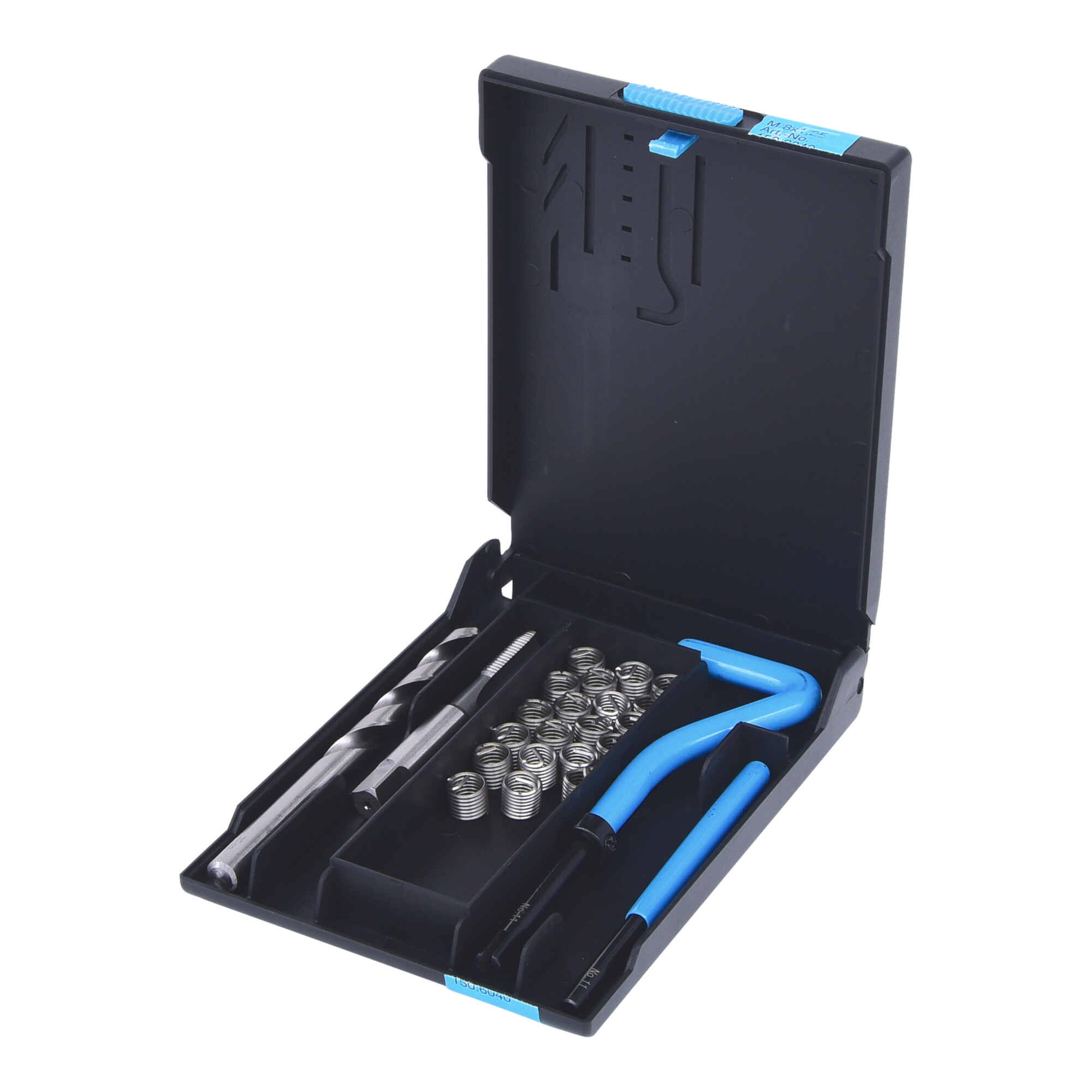 KS Tools Nirostahl Gewinde-Reparatur-Satz M8x1,25x10,8mm, 24-tlg.