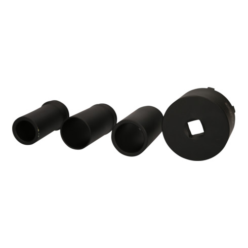 KS Tools Nutmuttern-Schlüssel-Satz mit 3 Führungsrohren für Mercedes, Ø 75 mm , 4-tlg.