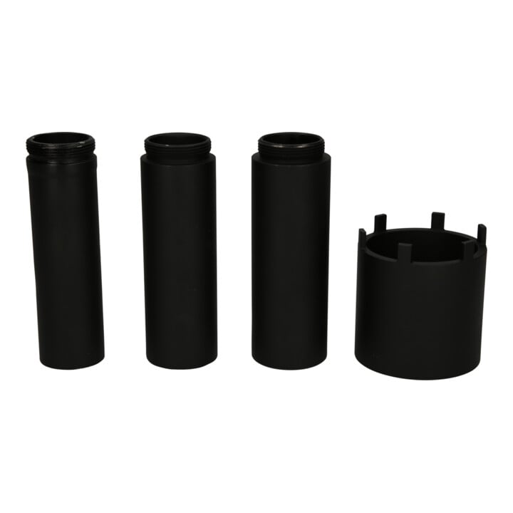 KS Tools Nutmuttern-Schlüssel-Satz mit 3 Führungsrohren für Mercedes, D. 63 mm, 4-tlg