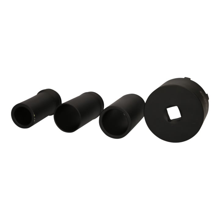 KS Tools Nutmuttern-Schlüssel-Satz mit 3 Führungsrohren für Mercedes, Ø 75 mm , 4-tlg.