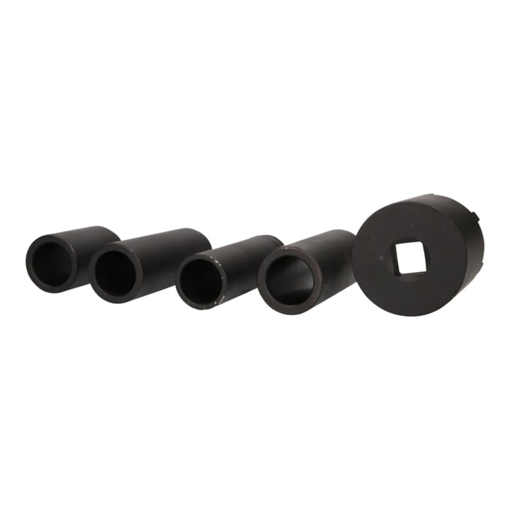 KS Tools Nutmuttern-Schlüssel-Satz mit 4 Führungsrohren für Mercedes, D. 63 mm , 5-tlg