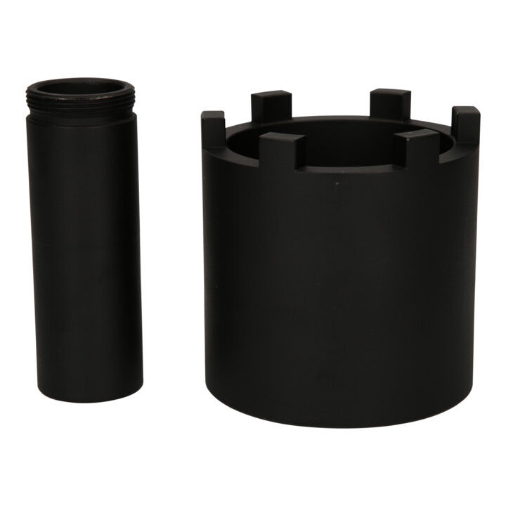 KS Tools Nutmuttern-Schlüssel-Satz mit Führungsrohr für MAN, D. 76,5 mm , 2-tlg