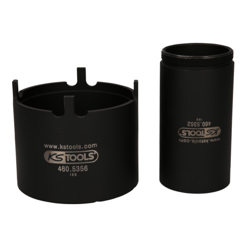 KS Tools Nutmuttern-Schlüssel-Satz mit Führungsrohr für MAN, D. 92 mm , 2-tlg