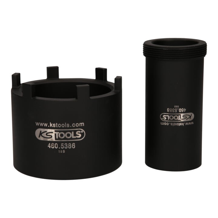 KS Tools Nutmuttern-Schlüssel-Satz mit Führungsrohr für Mercedes, D. 75 mm , 2-tlg