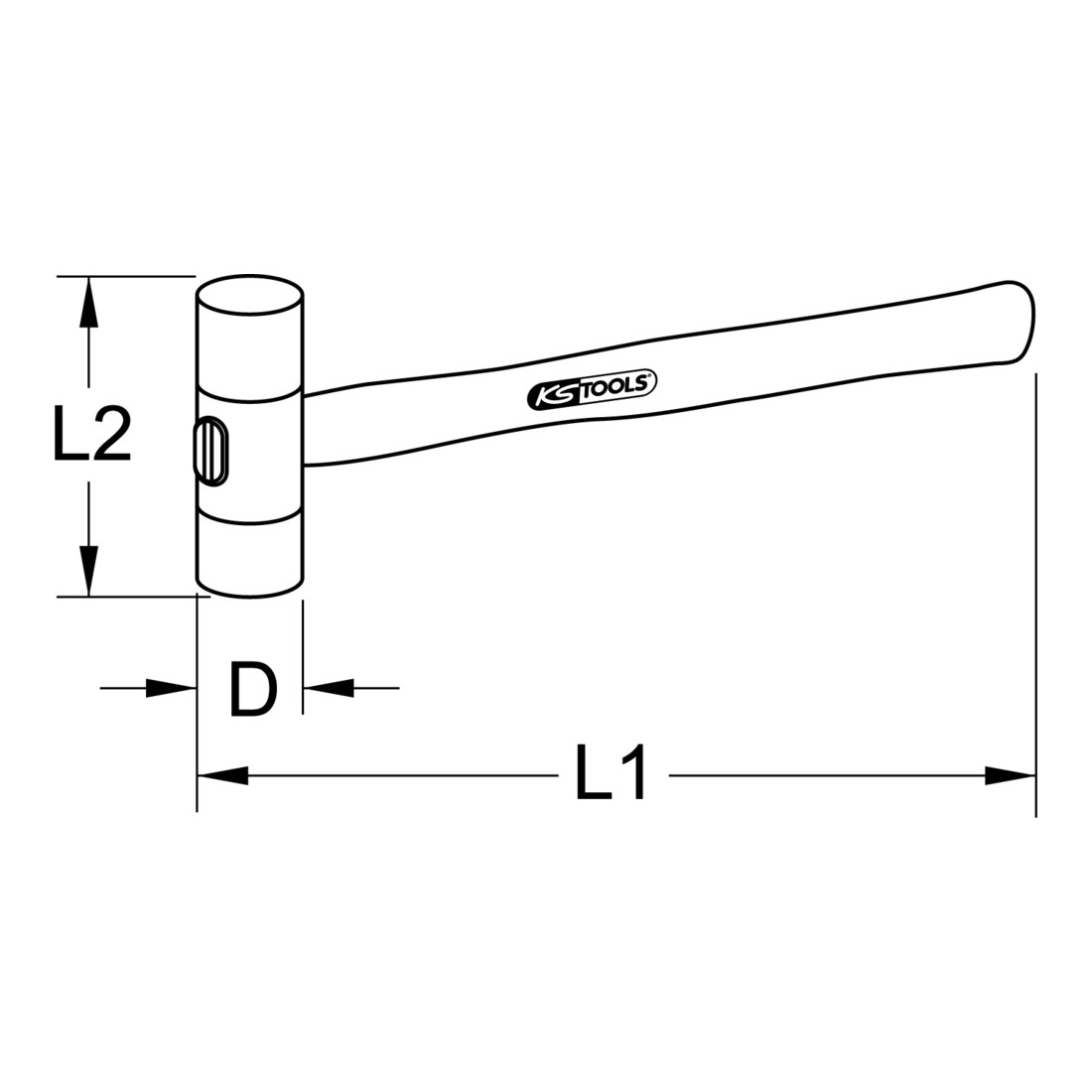 KS Tools Nylonhammer