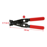 KS Tools O-Klipp-Schlauchklemmenzange, 240mm-2