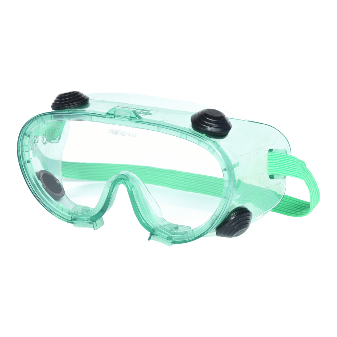 KS Tools Occhiali di sicurezza con elastico trasparente, CE EN 166
