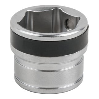 KS Tools Öldienst-Sechskant-Stecknuss mit Magnet, 17 mm