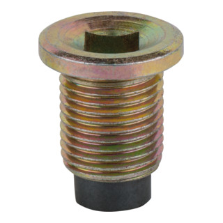 KS Tools olie aftapplug, binnen vierkant 8mm, M16x1.5x24mm, set van 10