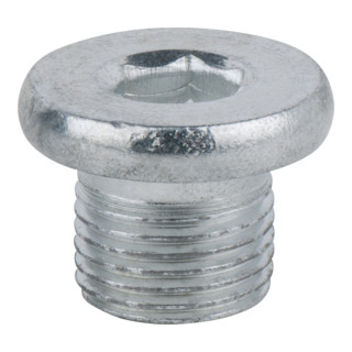 KS Tools olie aftapplug, binnenzeskant 8mm, M14x1.25x12mm, set van 10