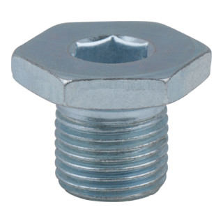 KS Tools olie aftapplug, binnenzeskant 8mm, M14x1.25x13mm, 25-delig