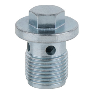 KS Tools olie aftapplug, buitenzeskant 13mm, M18x1.5x21mm, 25-delig