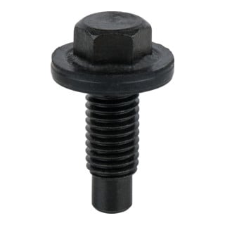 KS Tools olie aftapplug, buitenzeskant 15mm, M12x1,75x28,5mm, set van 25