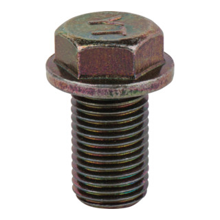 KS Tools olie aftapplug, buitenzeskant 17mm, M14x1.5x23mm, 25-delig