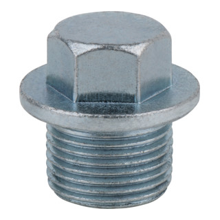 KS Tools olie aftapplug, buitenzeskant 17mm, M20x1.5x15mm, set van 10