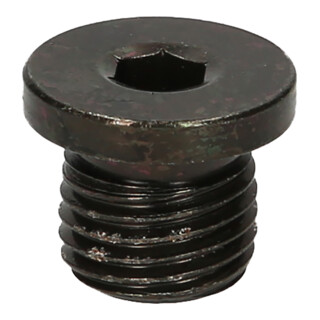 KS Tools olie aftapplug, inbus 6mm, M14x1.5x9mm, set van 10