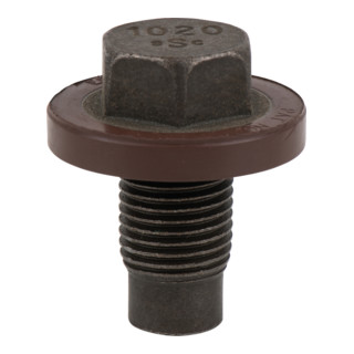 KS Tools olie aftapplug,zeskant 16mm,1/2" UNFx1,25x20mm, set van 25