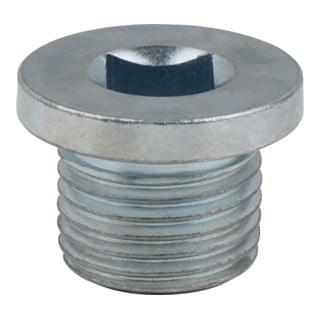 KS Tools olieaftapplug, binnenvierkant 8mm, M16x1,5x13mm, set van 25, 16 mm