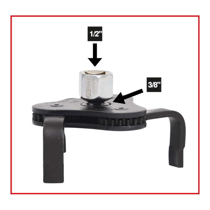 KS Tools oliefilter sleutel Ø65-120mm