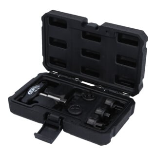 KS Tools olieservice speciaal profielset 3/8 inch voor kunststof olieaftappluggen, 6 st.