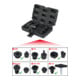 KS Tools olieservice speciaal profielset 3/8 inch voor kunststof olieaftappluggen, 6 st.