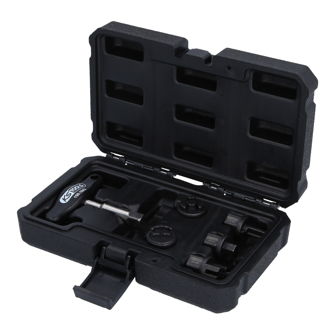 KS Tools olieservice speciaal profielset 3/8 inch voor kunststof olieaftappluggen, 6 st.