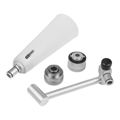 KS Tools olievultrechterset met roterende hoekarm, 4-delig