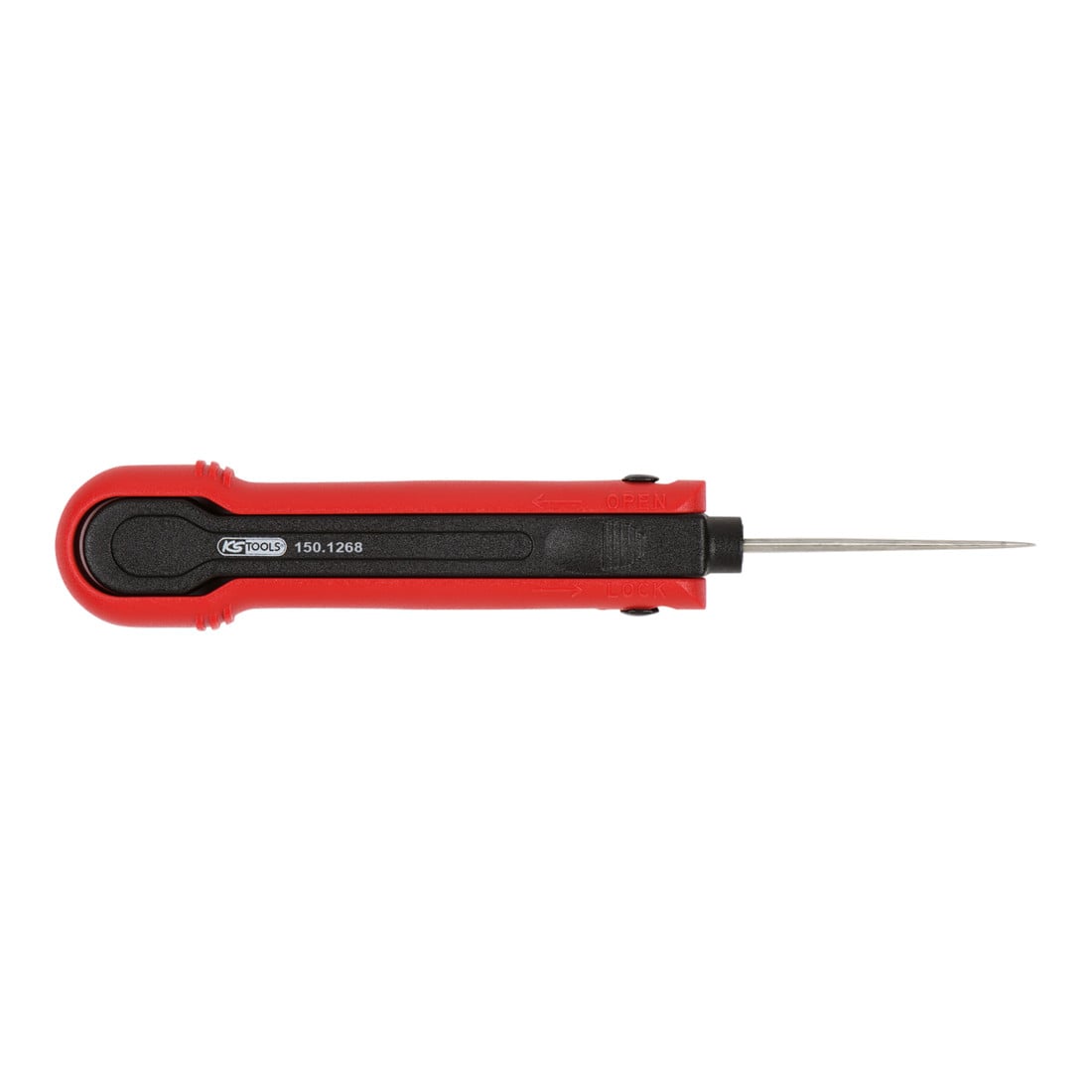 KS Tools ontgrendelingsgeredschap voor platte stekkers/platte dozen 1,6 mm (AMP Tyco MT I)