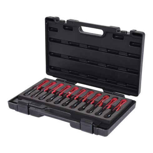 KS Tools ontgrendelingsgereedschap set, 22 delig voor BMW / Mercedes stekker contacten