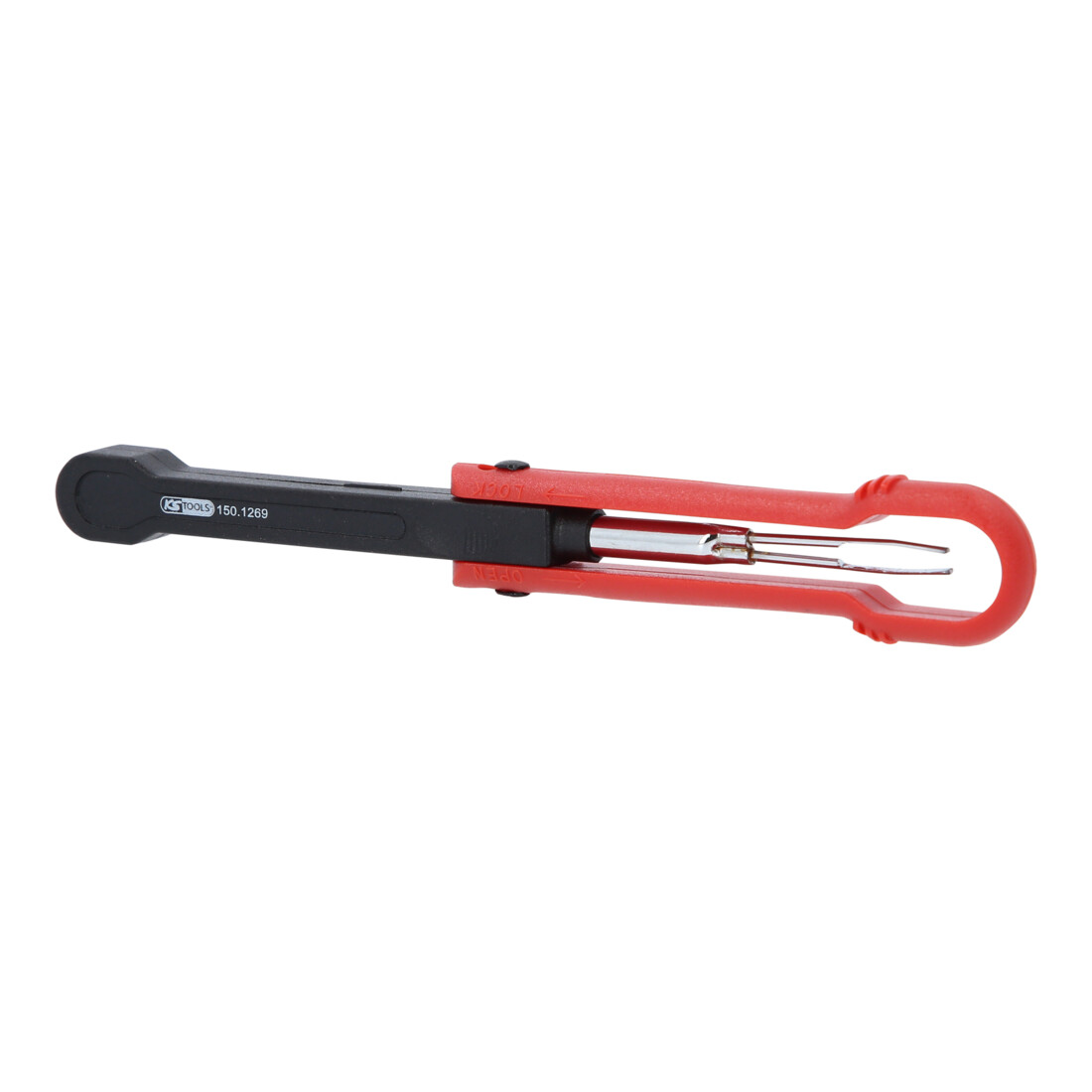 KS Tools ontgrendelingsgereedschap voor tabs/platte houders 2,8 mm, 4,8 mm, 5,8 mm, 6,3 mm (AMP Tyco JPT, AMP Tyco SPT, AMP Tyco, TAB, Delphi HVF2, GHW DFK, GHW MDK 3)