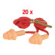 KS Tools oordoppen PU, met koord en paddestoelvormige kop, 20 paar-1