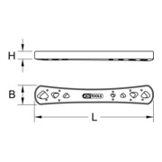 KS Tools Outil d'alignement, 248 mm-3