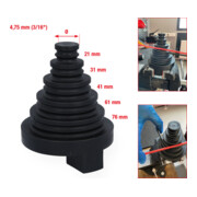 KS Tools Outil de cintrage pour conduites de frein, 4,75 mm (3/16 pouce)