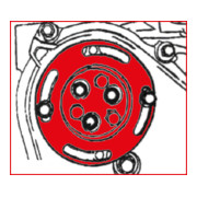 KS Tools Outil de fixation de pompes à eau Opel-3
