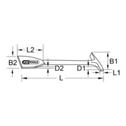 KS Tools Outil de nettoyage BRONZEplus 480 mm-3