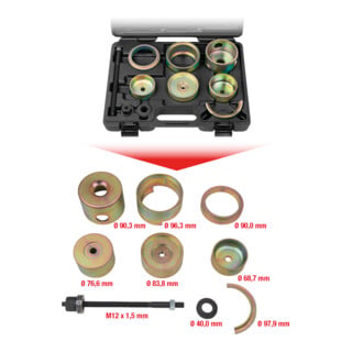 KS Tools Outils pour Silent-blocs VAG, 11 pcs.