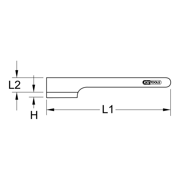 KS Tools Ouvre-bidon BRONZEplus 300 mm
