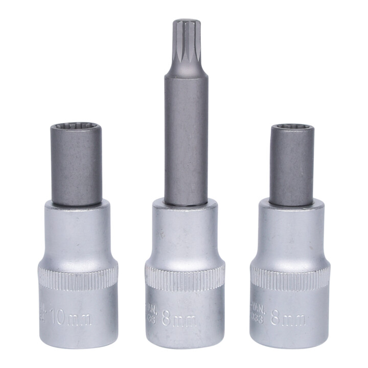 KS Tools OZ speciale aluminium velg dopset voor meerdelige OZ velgen, 3-delig