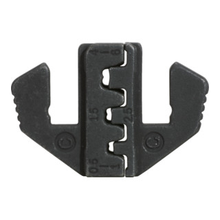 KS Tools Paar Crimp-Einsätze für Flachstecker 4,8 und 6,3 mm, Ø 0,5 - 6,0 mm